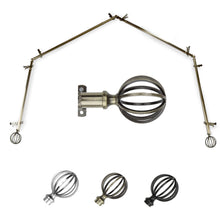 Load image into Gallery viewer, Cage 13/16" 4-Sided Bay Curtain Rod