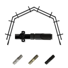 Load image into Gallery viewer, Bolt 13/16" 4-Sided Double Bay Curtain Rod
