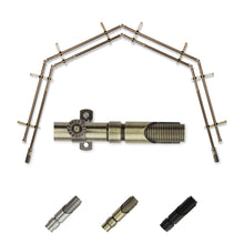 Load image into Gallery viewer, Bolt 13/16" 4-Sided Double Bay Curtain Rod