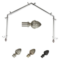 Load image into Gallery viewer, Acorn 13/16" 4-Sided Bay Curtain Rod