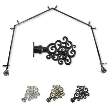 Load image into Gallery viewer, Tidal 13/16" 4-Sided Bay Curtain Rod