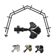 Load image into Gallery viewer, Fortune 13/16" 4-Sided Double Bay Curtain Rod
