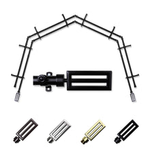 Load image into Gallery viewer, Sterling 13/16" 4-Sided Double Bay Curtain Rod