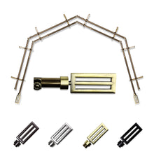Load image into Gallery viewer, Sterling 13/16" 4-Sided Double Bay Curtain Rod