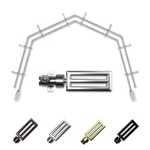 Load image into Gallery viewer, Sterling 13/16" 4-Sided Double Bay Curtain Rod