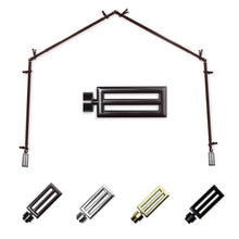 Load image into Gallery viewer, Sterling 13/16" 4-Sided Bay Curtain Rod