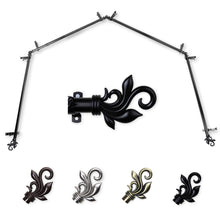 Load image into Gallery viewer, Delilah 13/16" 4-Sided Bay Curtain Rod