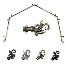 Load image into Gallery viewer, Delilah 13/16" 4-Sided Bay Curtain Rod