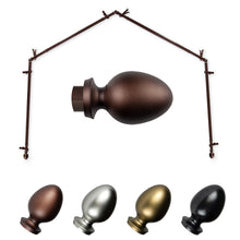 Load image into Gallery viewer, Emeka 13/16" 4-Sided Bay Curtain Rod