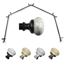 Load image into Gallery viewer, Merlyn 13/16" 4-Sided Bay Curtain Rod