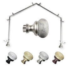 Load image into Gallery viewer, Merlyn 13/16" 4-Sided Bay Curtain Rod