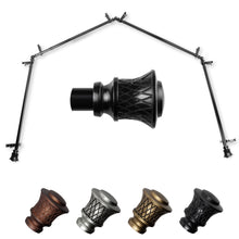 Load image into Gallery viewer, Lennart 13/16" 4-Sided Bay Curtain Rod