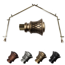 Load image into Gallery viewer, Lennart 13/16" 4-Sided Bay Curtain Rod