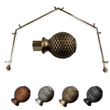Load image into Gallery viewer, Ozana 13/16" 4-Sided Bay Curtain Rod