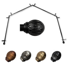 Load image into Gallery viewer, Tyoma 13/16" 4-Sided Bay Curtain Rod