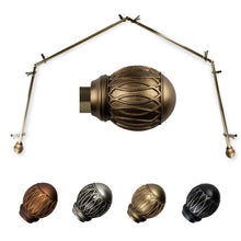 Load image into Gallery viewer, Tyoma 13/16" 4-Sided Bay Curtain Rod