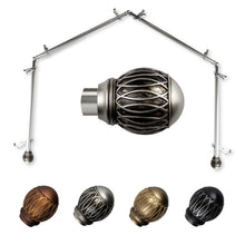 Load image into Gallery viewer, Tyoma 13/16" 4-Sided Bay Curtain Rod