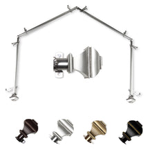 Load image into Gallery viewer, Marion 13/16" 4-Sided Bay Curtain Rod