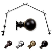 Load image into Gallery viewer, Jordana 13/16" 4-Sided Bay Curtain Rod