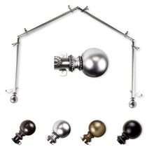 Load image into Gallery viewer, Jordana 13/16" 4-Sided Bay Curtain Rod