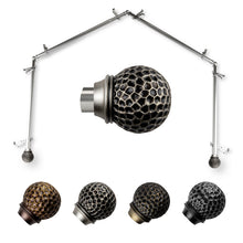Load image into Gallery viewer, Celio 13/16" 4-Sided Bay Curtain Rod