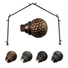 Load image into Gallery viewer, Celio 13/16" 4-Sided Bay Curtain Rod