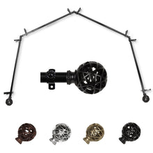 Load image into Gallery viewer, Leanette 13/16" 4-Sided Bay Curtain Rod