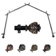Load image into Gallery viewer, Eleanor 13/16" 4-Sided Bay Curtain Rod