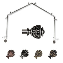 Load image into Gallery viewer, Eleanor 13/16" 4-Sided Bay Curtain Rod