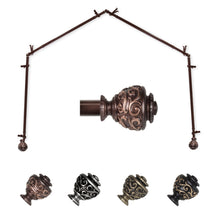 Load image into Gallery viewer, Eleanor 13/16" 4-Sided Bay Curtain Rod