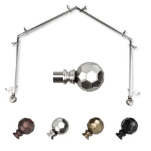 Load image into Gallery viewer, Christiano 13/16" 4-Sided Bay Curtain Rod