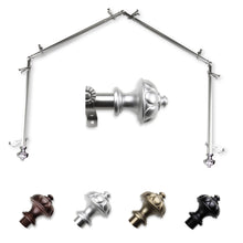 Load image into Gallery viewer, Sierra 13/16" 4-Sided Bay Curtain Rod