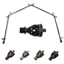 Load image into Gallery viewer, Arielle 13/16" 4-Sided Bay Curtain Rod