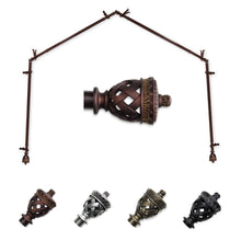 Load image into Gallery viewer, Arielle 13/16" 4-Sided Bay Curtain Rod