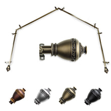 Load image into Gallery viewer, Amelie 13/16" 4-Sided Bay Curtain Rod