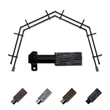 Load image into Gallery viewer, Alder 13/16" 4-Sided Double Bay Curtain Rod