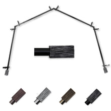 Load image into Gallery viewer, Alder 13/16" 4-Sided Bay Curtain Rod