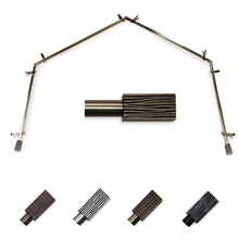 Load image into Gallery viewer, Alder 13/16" 4-Sided Bay Curtain Rod