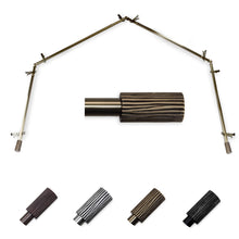 Load image into Gallery viewer, Cedar 13/16" 4-Sided Bay Curtain Rod