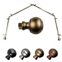 Load image into Gallery viewer, Jaylin 13/16" 4-Sided Bay Curtain Rod
