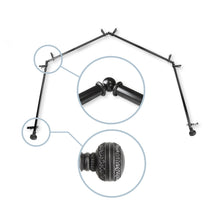 Load image into Gallery viewer, Ornament 13/16" 4-Sided Bay Curtain Rod