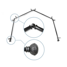 Load image into Gallery viewer, Magnolia 13/16" 4-Sided Bay Curtain Rod