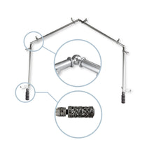 Load image into Gallery viewer, Whirl 13/16" 4-Sided Bay Curtain Rod