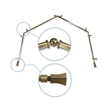 Load image into Gallery viewer, Fort 13/16" 4-Sided Bay Curtain Rod