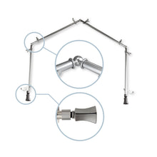Load image into Gallery viewer, Fort 13/16" 4-Sided Bay Curtain Rod