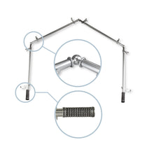 Load image into Gallery viewer, Threaded 13/16" 4-Sided Bay Curtain Rod
