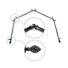 Load image into Gallery viewer, Ember 13/16" 4-Sided Bay Curtain Rod