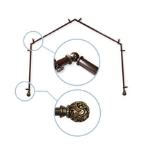Load image into Gallery viewer, Adora 13/16" 4-Sided Bay Curtain Rod