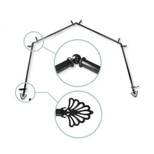 Load image into Gallery viewer, Fan 13/16" 4-Sided Bay Curtain Rod