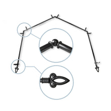 Load image into Gallery viewer, Spire 13/16" 4-Sided Bay Curtain Rod